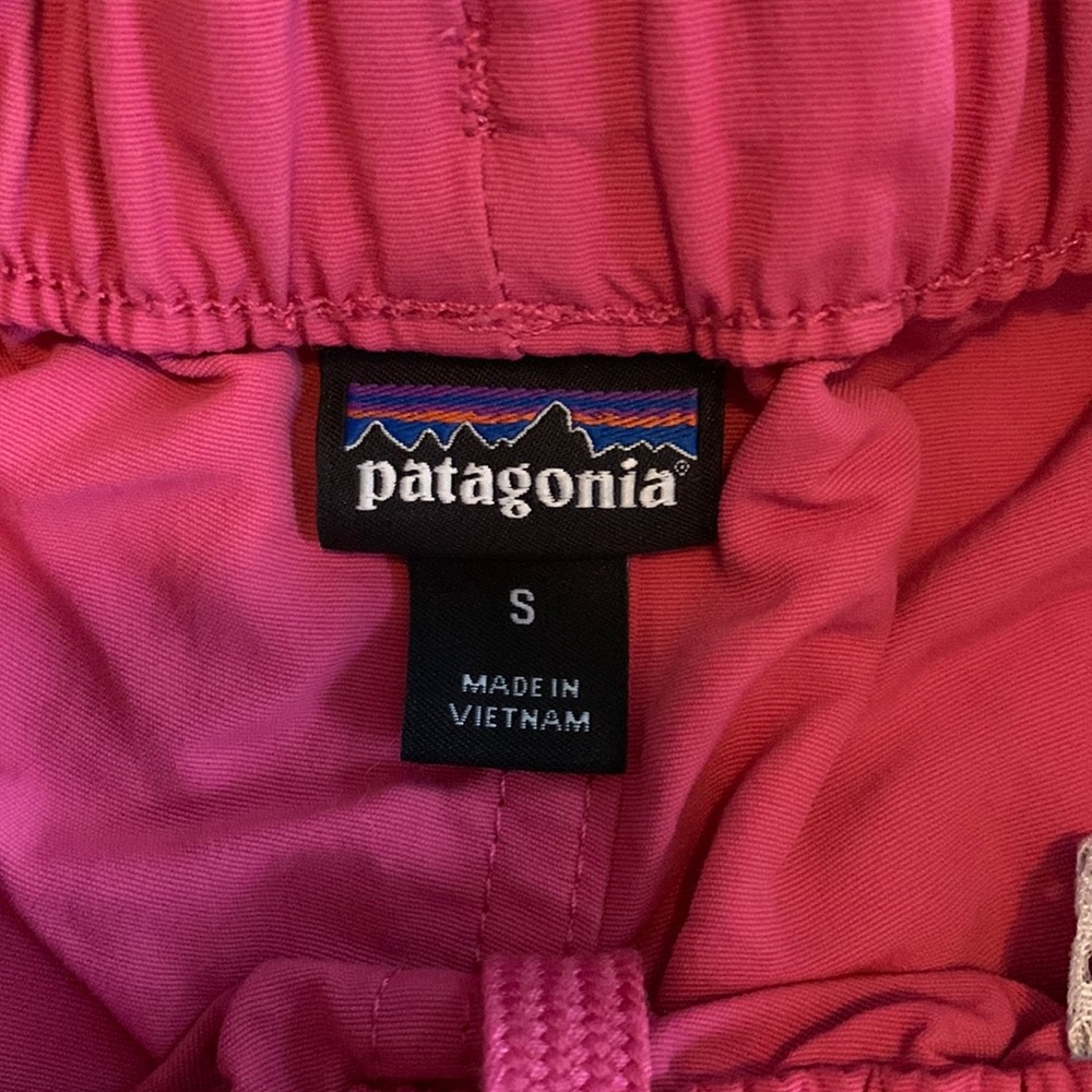 Pink Patagonia shorts